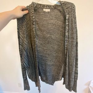 Nordstrom’s black and white cardigan